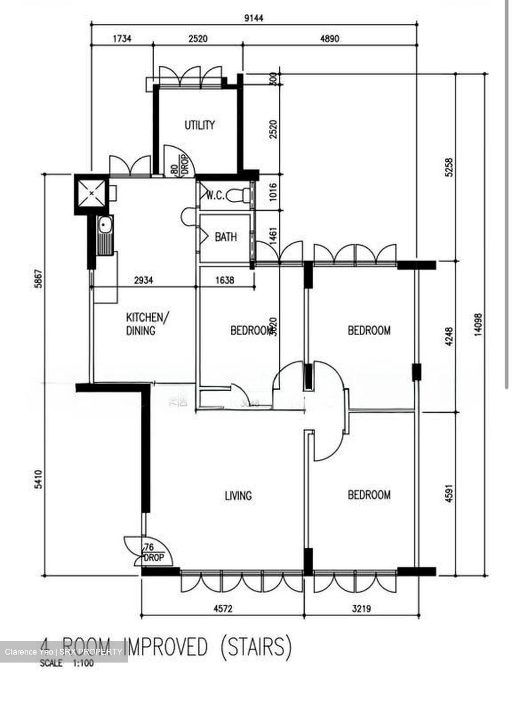 Blk 55 Marine Terrace Haven (Marine Parade), HDB 4 Rooms #556187791